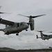 U.S. Marines with VMM-164 conduct an MV-22 Osprey training flight