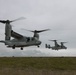 U.S. Marines with VMM-164 conduct an MV-22 Osprey training flight