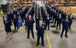 106th Rescue Wing Logistics Readiness Squadron Conducts Open Ranks Inspection