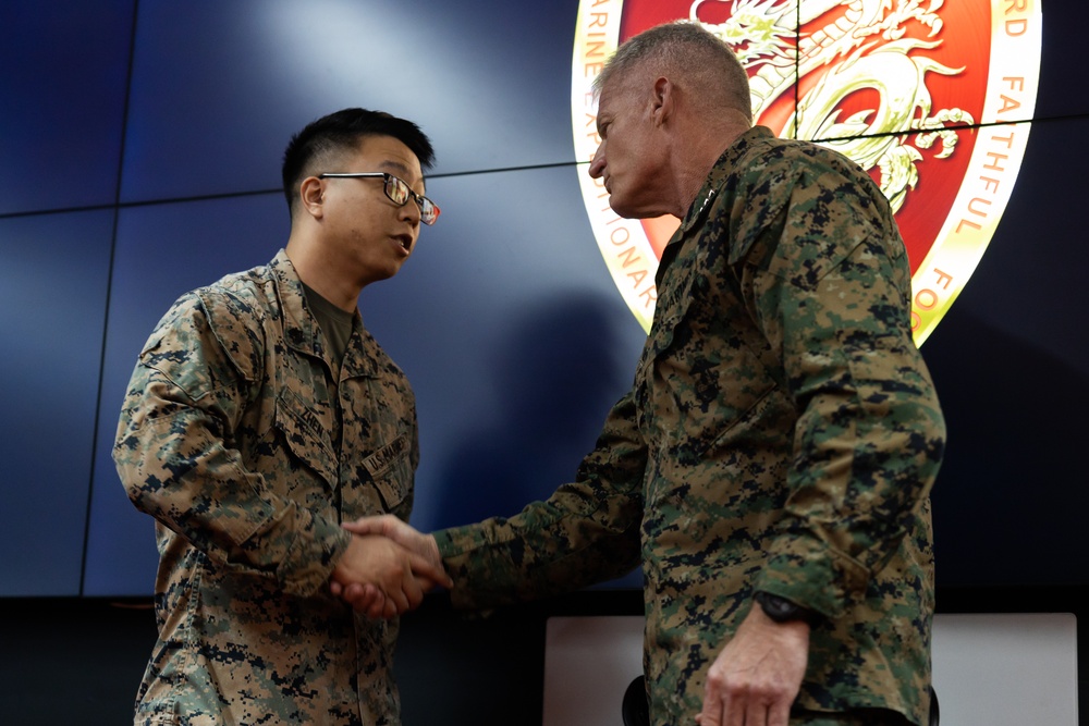 III MEF Commanding General Recognizes Marines