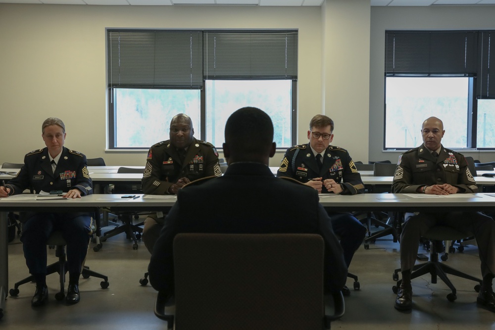 Sit before the board