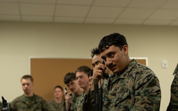 U.S. and ROK Marines Conduct Communication Checks