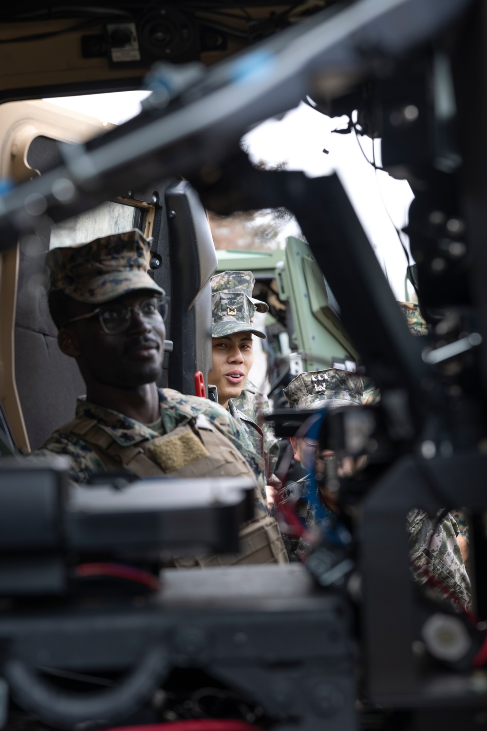 CLB-37 Marines Demonstrate Communication Abilities with ROK Marines in preparation for FS25