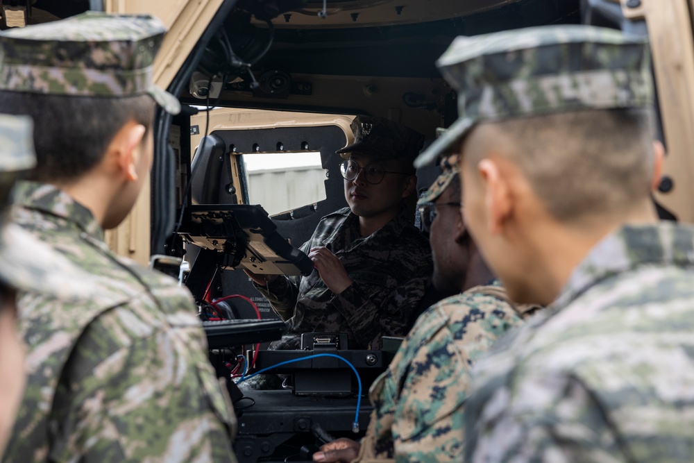 CLB-37 Marines Demonstrate Communication Abilities with ROK Marines in preparation for FS25