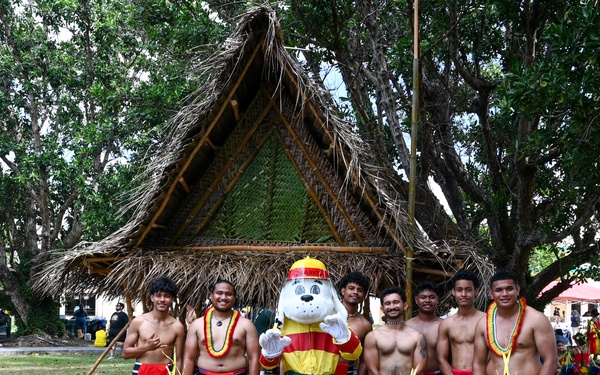 Andersen firefighters and refuelers spark conversation at the University of Guam