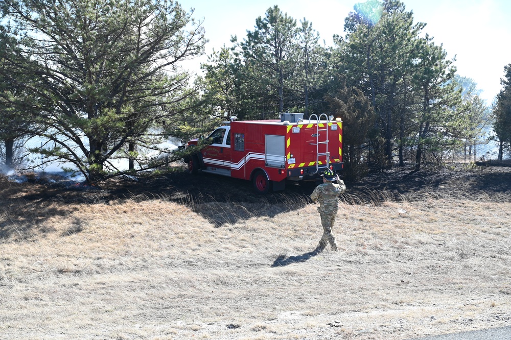 New York National Guard and over 80 Fire Departments fight Pine Barrens Fire