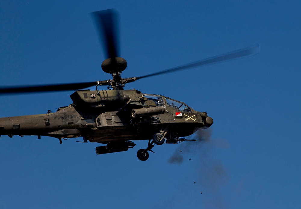 5-17 Air Cavalry Squadron Conducts Aerial Gunnery