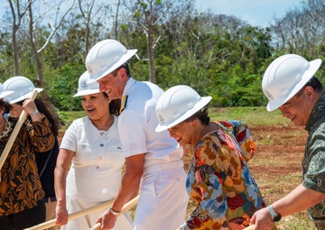 Guam holds groundbreaking ceremony for a Public Health Training and Biosafety Laboratory Facility with local and military leaders