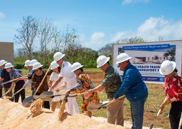 Guam holds groundbreaking ceremony for a Public Health Training and Biosafety Laboratory Facility with local and military leaders
