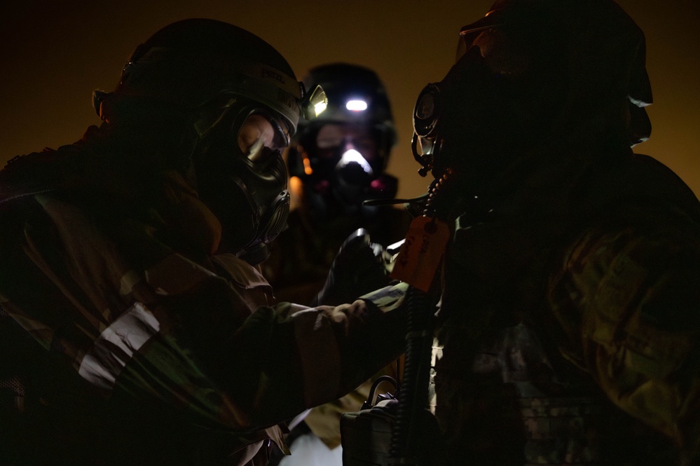 DVIDS - Images - Yokota Airmen perform decontamination of aircraft ...