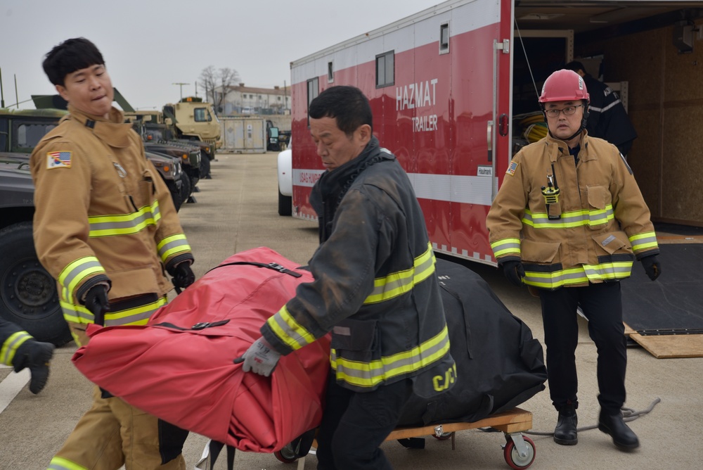 USAG Humphreys Integrated Protection Training Exercise