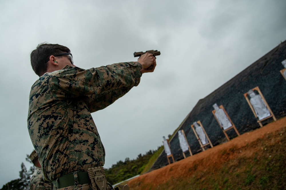 Combat Marksmanship Program| M18 Service Pistol Live-Fire Range