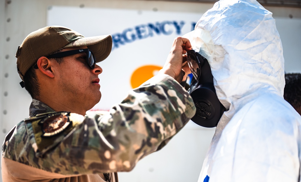 USCENTCOM forces conduct radiation response exercise