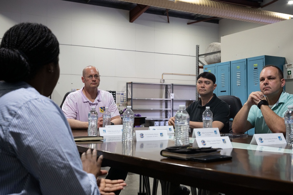 374 AW Leadership visits PACAF AIRPS in Australia