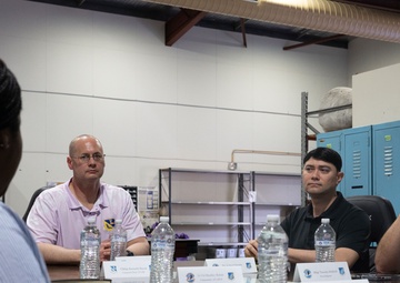 374 AW Leadership visits PACAF AIRPS in Australia