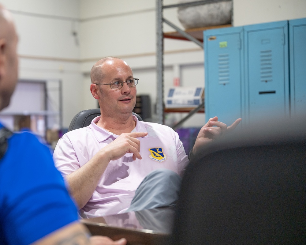 374 AW Leadership visits PACAF AIRPS in Australia