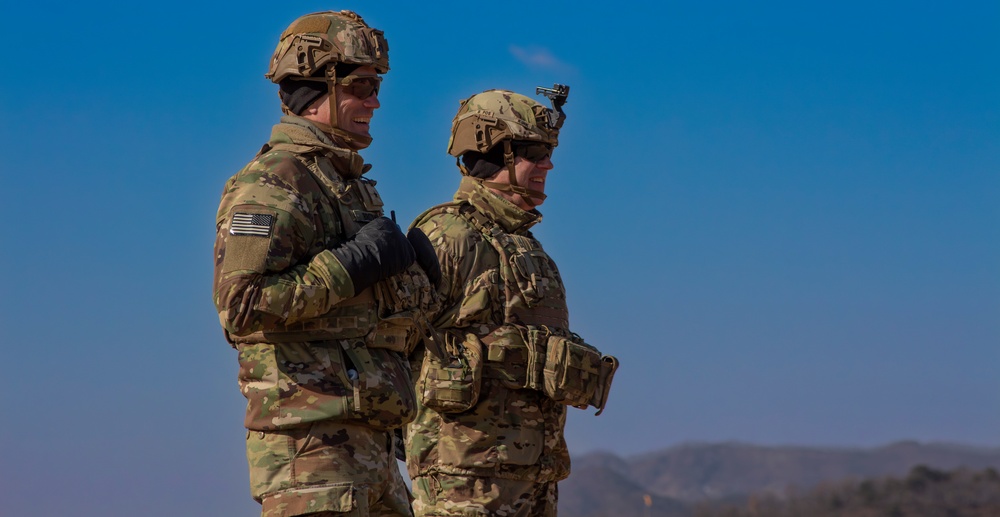Commanding General Maneuver Robert Brown Visit - CALFEX 20255