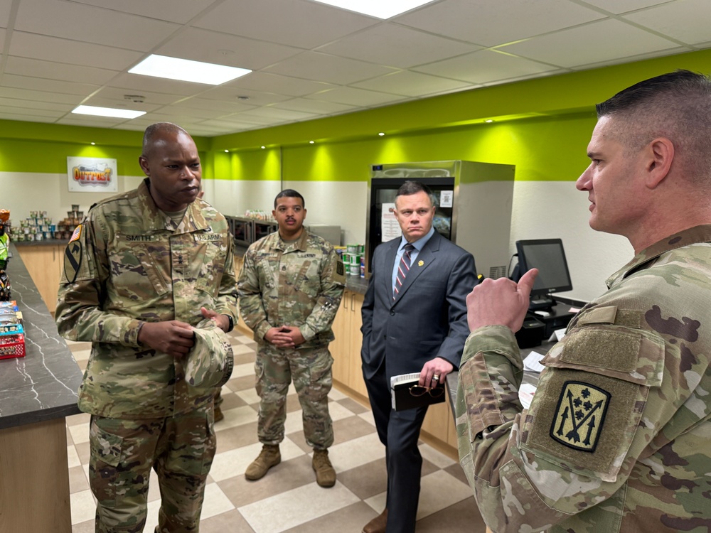 Deputy commanding general of Army’s installation command visits Ansbach