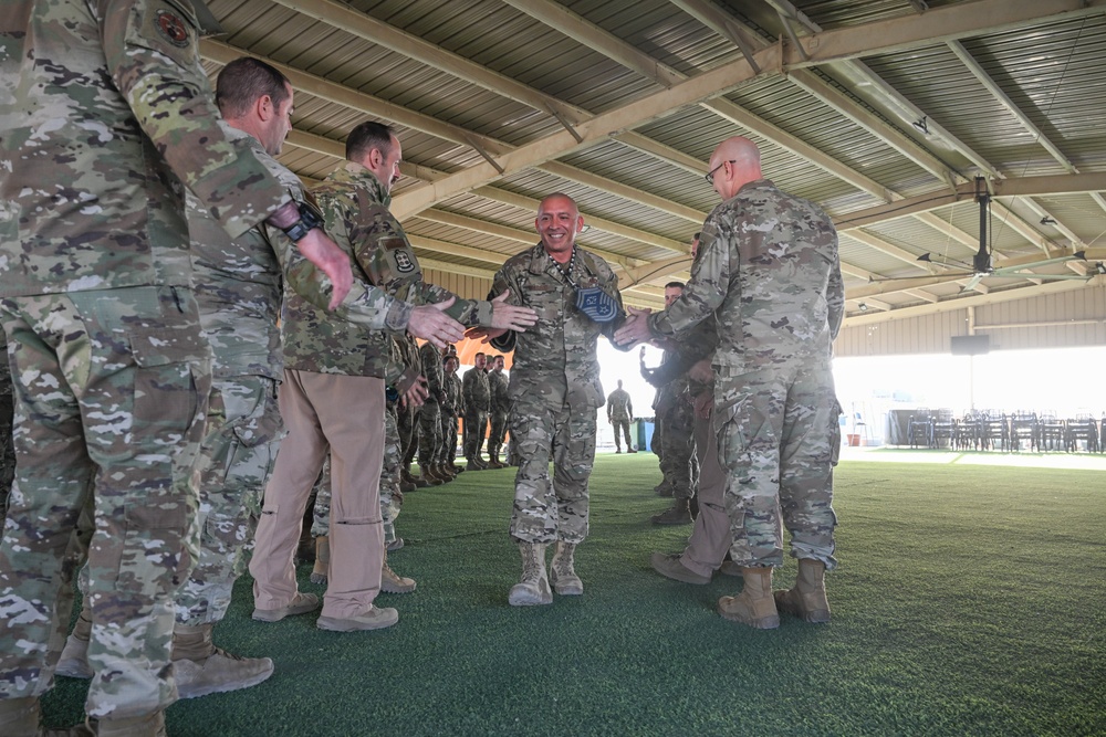 386 AEW leaders recognize newest senior master sergeants