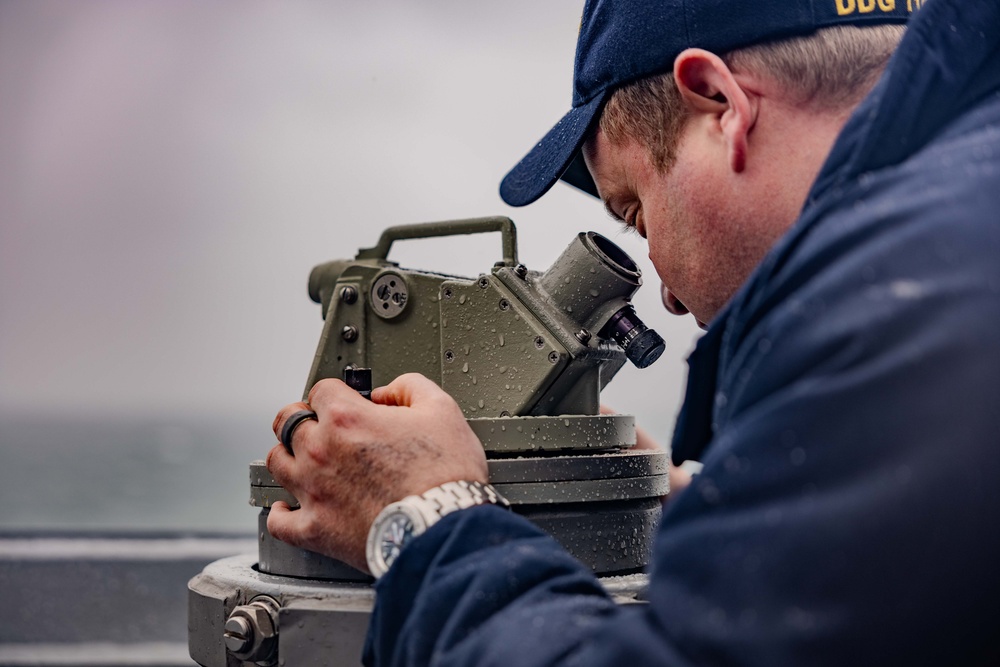 USS Ralph Johnson Watchstanders