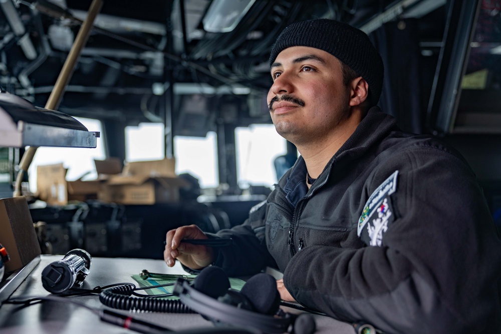 USS Ralph Johnson Watchstanders