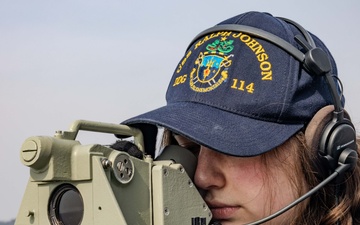 USS Ralph Johnson Departs Pyeongtaek, Republic of Korea