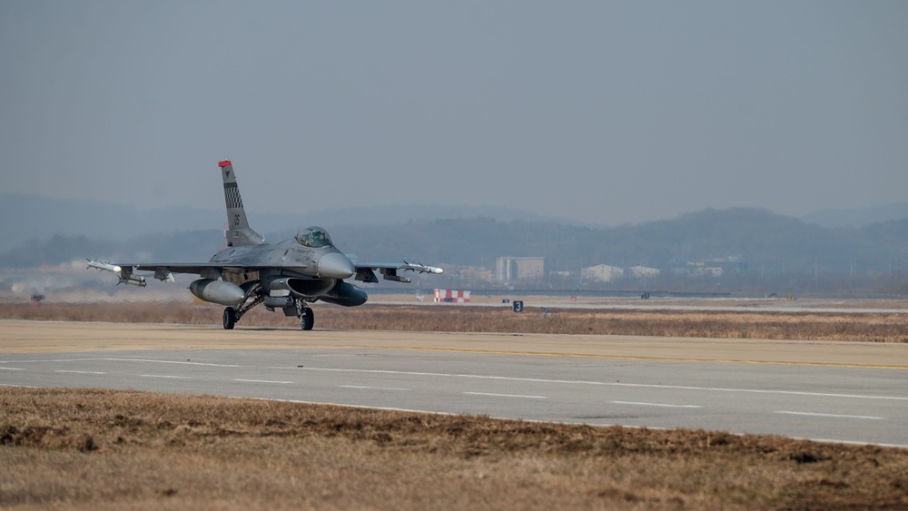 36th FS take-off for ACE exercise