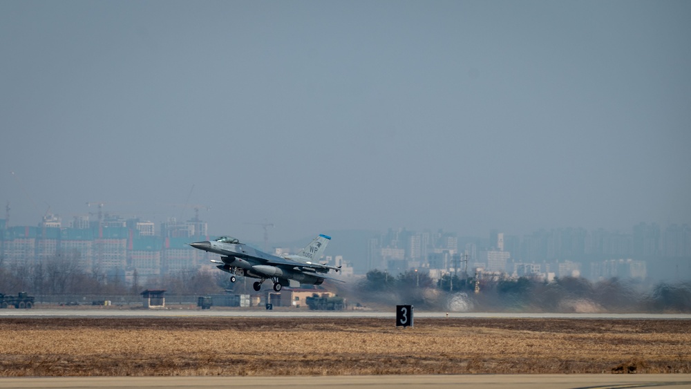 36th FS take-off for ACE exercise