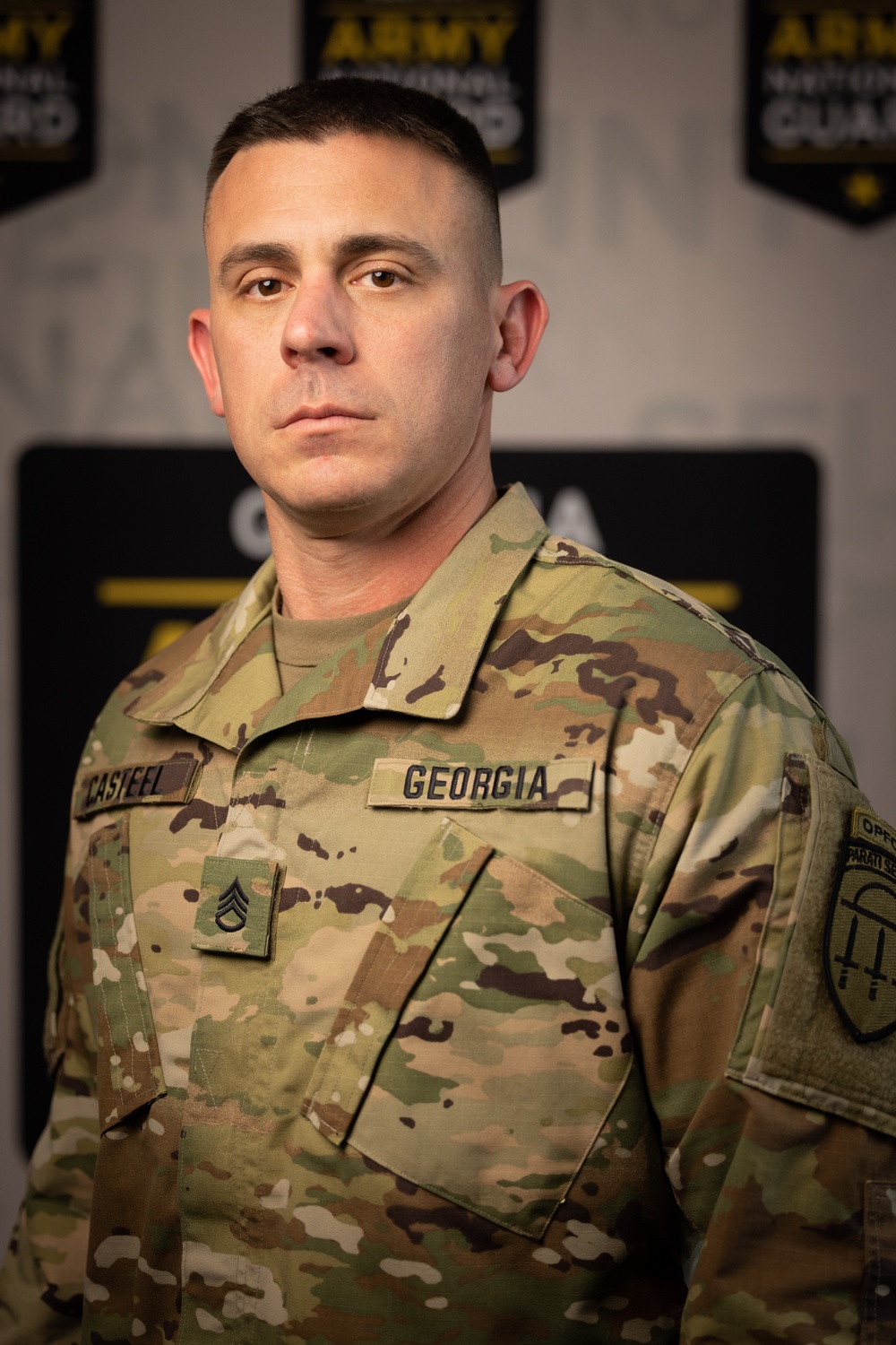 2025 Georgia Army National Guard Best Warrior Competition Portraits