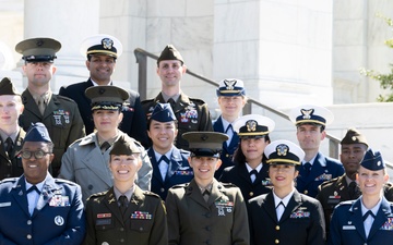 Students From the United States Senate Youth Program Visit Arlington National Cemetery