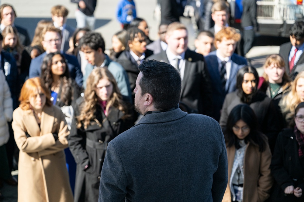 Students From the United States Senate Youth Program Visit Arlington National Cemetery