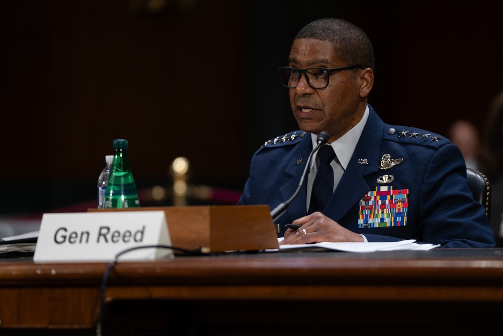 USTRANSCOM Commander, Gen. Randall Reed, SASC posture hearing