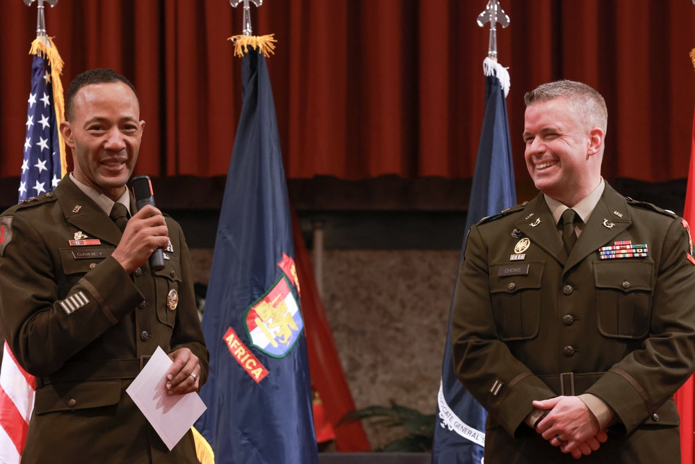 Staff advocate receives promotion in Italy