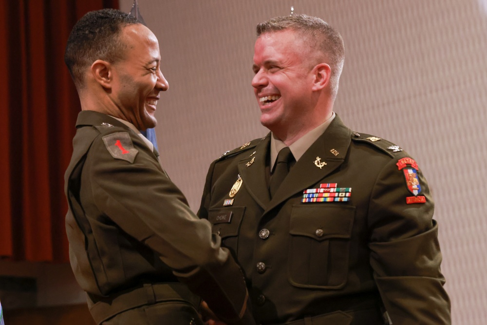 Staff advocate receives promotion in Italy
