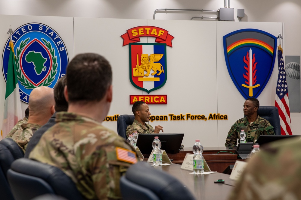 Ghana Armed Forces visit Italy to discuss African Land Forces Summit