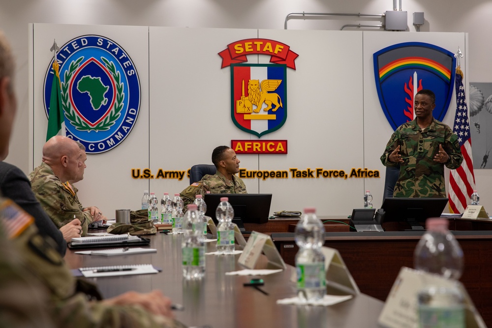 Ghana Armed Forces visit Italy to discuss African Land Forces Summit