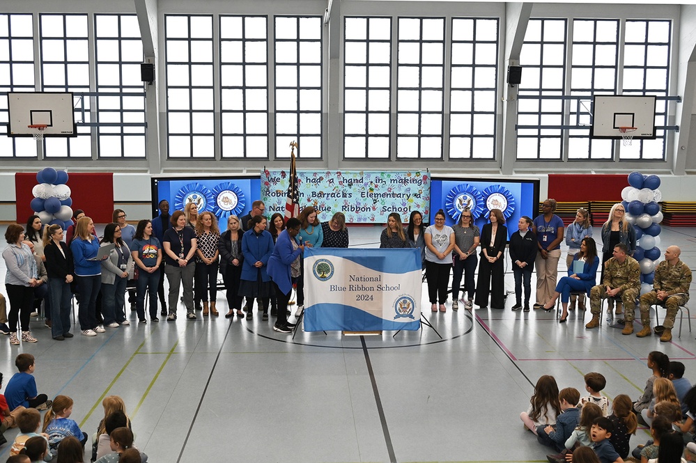 Robinson Barracks Elementary School named 2024 National Blue Ribbon School