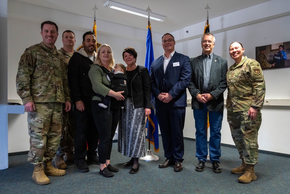 52nd Security Forces Squadron member is recognized for her courage