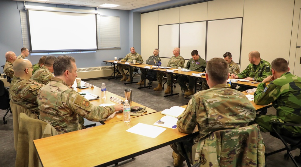 State Partnership Program training exercise with Sweden