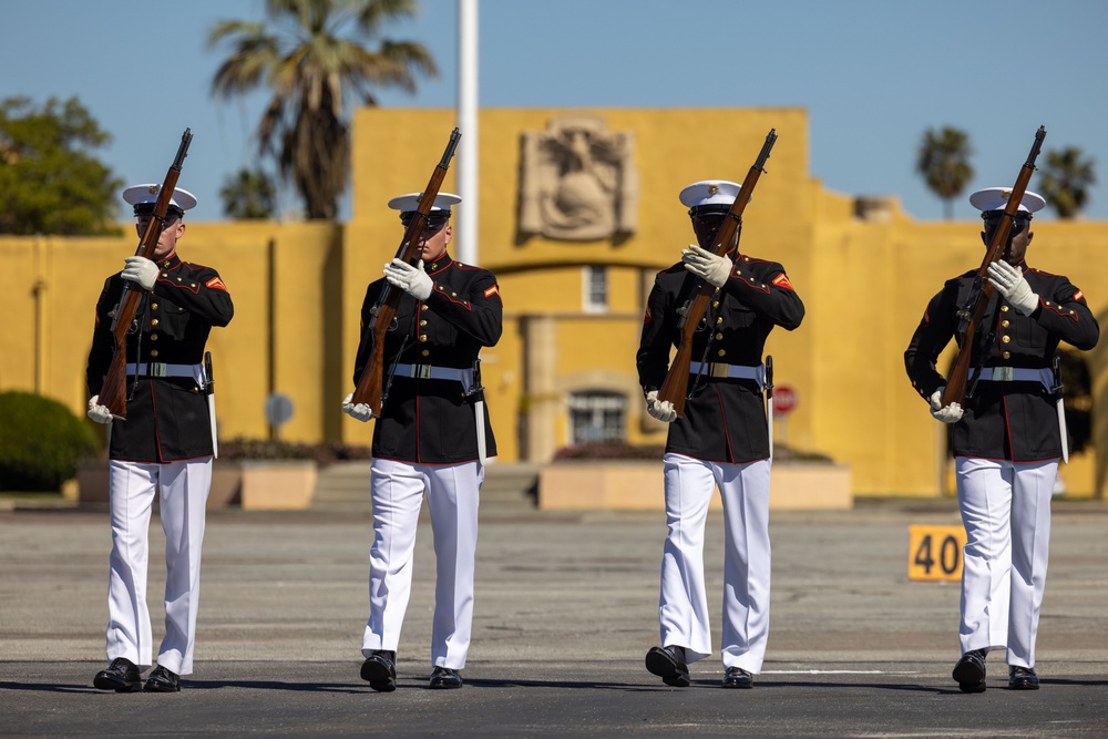 Battle Color Ceremony for RS San Diego