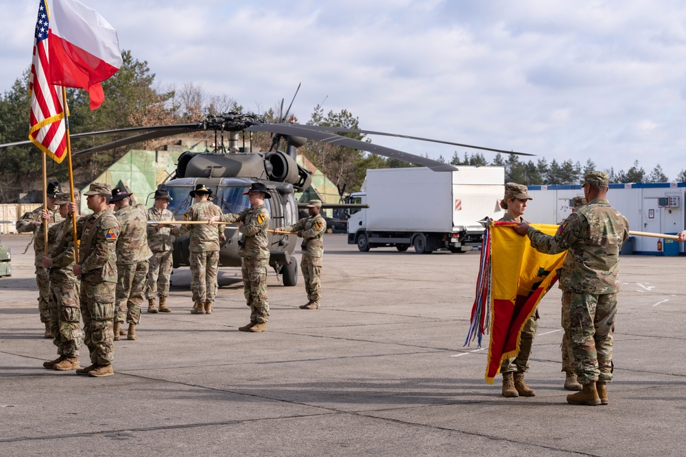 Combat Aviation Brigade Assumes Authority from 1st Air Cavalry Brigade
