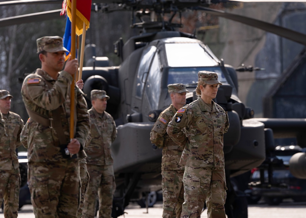 Combat Aviation Brigade Assumes Authority from 1st Air Cavalry Brigade