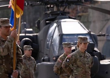 Combat Aviation Brigade Assumes Authority from 1st Air Cavalry Brigade