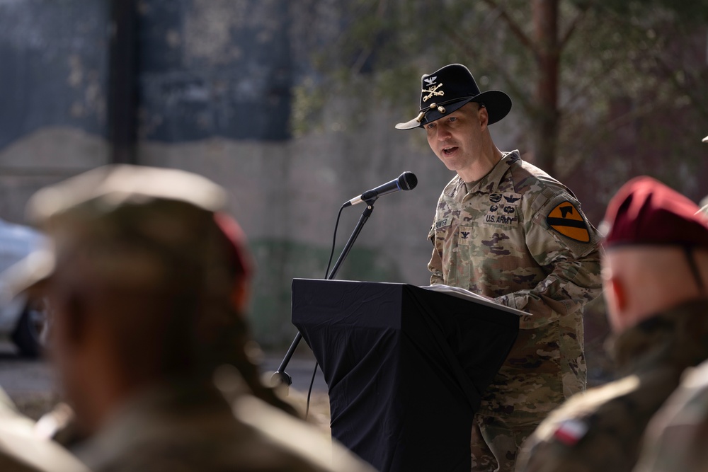 Combat Aviation Brigade Assumes Authority from 1st Air Cavalry Brigade