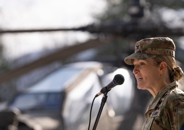 Combat Aviation Brigade Assumes Authority from 1st Air Cavalry Brigade