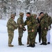 Norwegian Crown Prince Haakon visits MLRS battalion Soldiers during exercise Joint Viking 25 in Norway