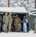 Norwegian Crown Prince Haakon visits MLRS battalion Soldiers during exercise Joint Viking 25 in Norway