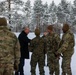 Norwegian Crown Prince Haakon visits MLRS battalion Soldiers during exercise Joint Viking 25 in Norway