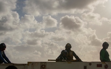 Abraham Lincoln conducts routine flight operations