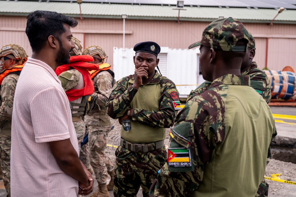 Mauritius VBSS Training